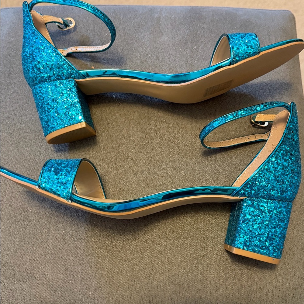 Blue Women's Sandals - Picture 2 of 3